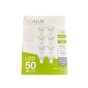GU10 LED Light Bulbs, 50W Halogen Equivalent, LED for Recessed Track Lighting